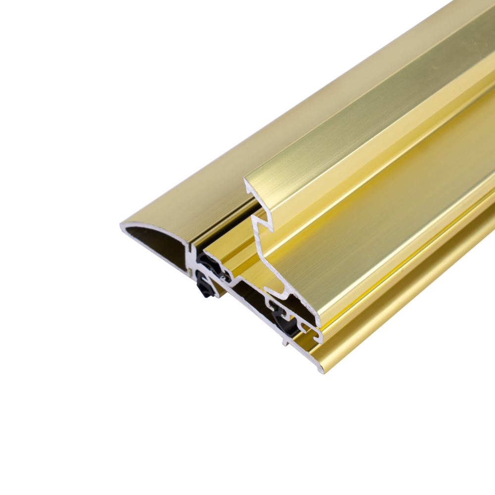 Exitex Outward Opening OUM Thicker Door Threshold (Part M Disabled Access) - 1000mm - Gold
